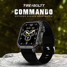 Fire-Boltt Commando 49.5mm (1.95) AMOLED Smart Watch