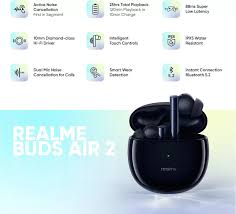 realme Buds Air 2 True Wireless in Ear Earbuds with Mic