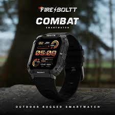 Fire-Boltt Combat 49.5mm (1.95) Display, Rugged Outdoor Design