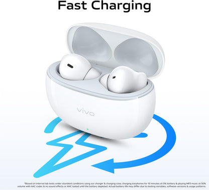 vivo TWS 3e buds up-to 30dB Active Noise Cancellation |up-to 42 Hrs battery life Bluetooth